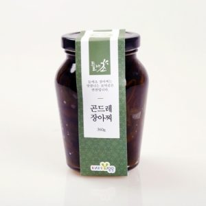 농업회사법인(주)들애초,곤드레 재래한식간장 장아찌 360g